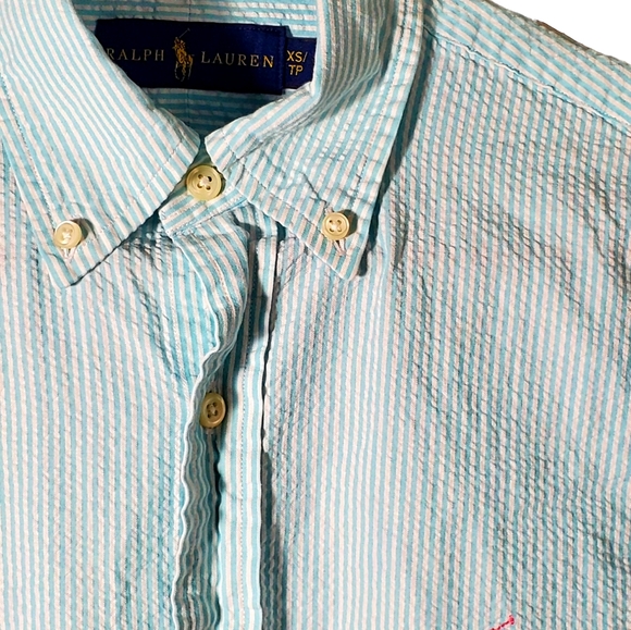 Vintage Ralph Lauren Short Sleeve Button Down - Picture 3 of 3